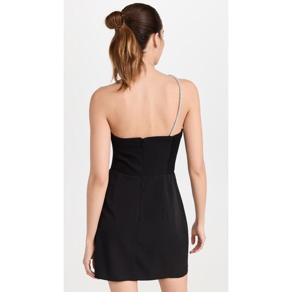 Amanda Uprichard Dream Mini Dress Embellished Going Out Cocktail Party Hoco Sz S - Picture 4 of 11